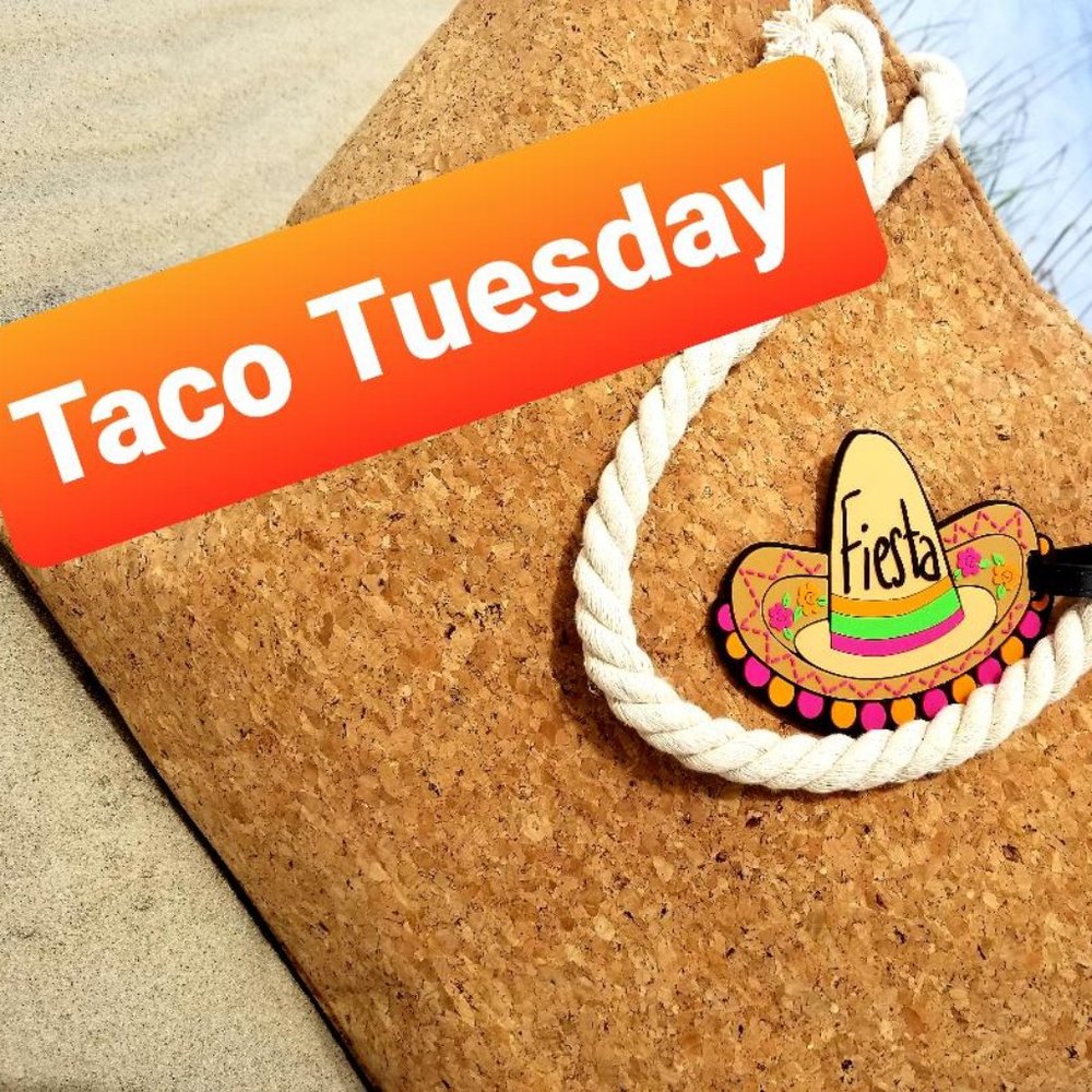Taco Tuesday Bundle Cork Beach Tote Bag